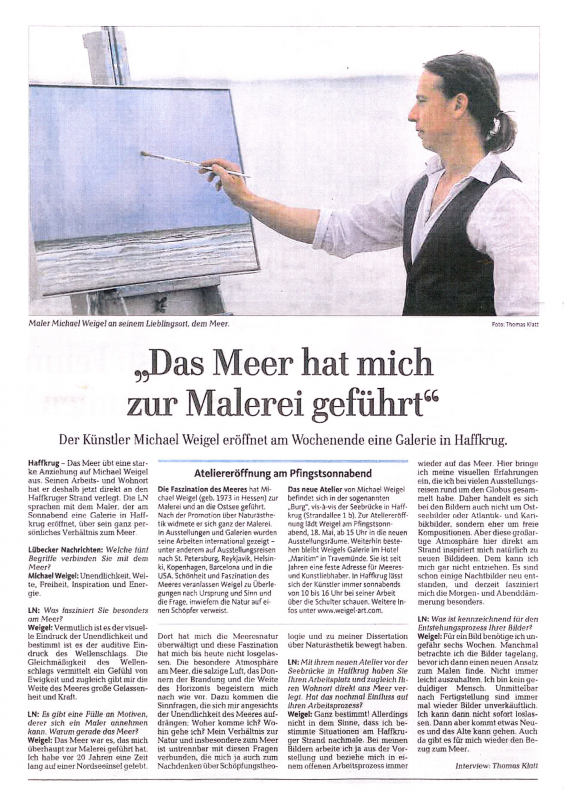 Bericht der Lübecker Nachrichten