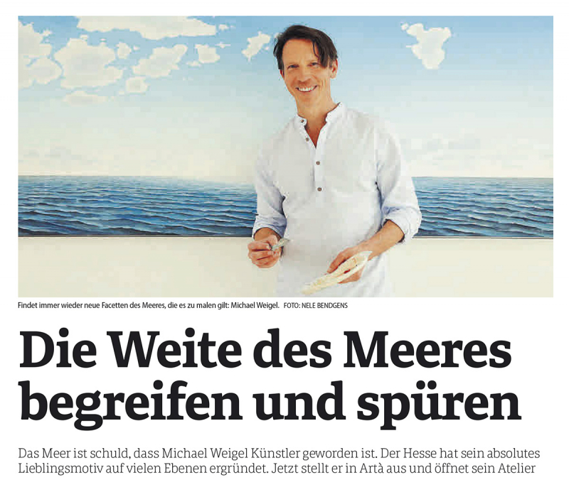 Die Weite des Meeres begreifen und spüren Die Weite des Meeres begreifen und spüren
